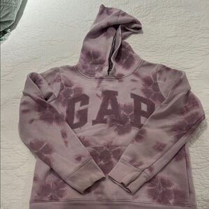 GAP Lavender Tie-Dye Hoodie